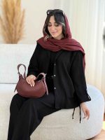 مانتو بغل بند دلوان کد 8110 - تصویر 5