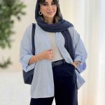 مانتو پشت پیله ارمغان کد 8048
