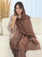 شال ابر و بادی دلارا کد 7827 - تصویر 13