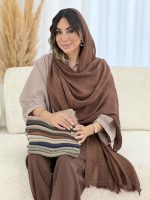 شال ابر و بادی دلارا کد 7827