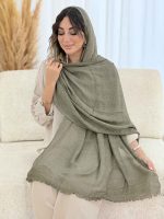 شال ابر و بادی دلارا کد 7827