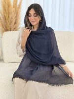 شال ابر و بادی دلارا کد 7827 - تصویر 3