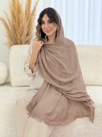 شال ابر و بادی دلارا کد 7827 - تصویر 6