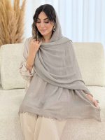 شال ابر و بادی دلارا کد 7827 - تصویر 12