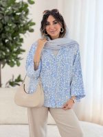 مانتو طرح پلنگی رها کد 8121 - تصویر 5