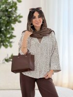 مانتو طرح پلنگی رها کد 8121 - تصویر 15