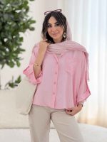 مانتو پانچ آستین پاگن پریا کد 8014 - تصویر 3