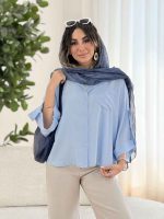 مانتو پانچ آستین پاگن پریا کد 8014 - تصویر 13