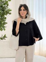 مانتو پانچ آستین پاگن پریا کد 8014 - تصویر 10