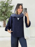مانتو تک جیب النا کد 8125 - تصویر 3