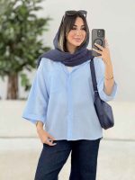 مانتو تک جیب النا کد 8125 - تصویر 14