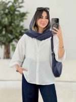 مانتو تک جیب النا کد 8125 - تصویر 10