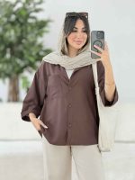 مانتو تک جیب النا کد 8125 - تصویر 6