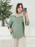مانتو برش دار سیلوانا کد 7993 - تصویر 4