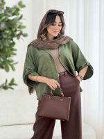 مانتو تک جیب متین کد 8109 - تصویر 16