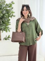 مانتو تک جیب متین کد 8109 - تصویر 11