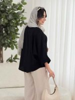مانتو تک جیب نینا کد 8124 - تصویر 4