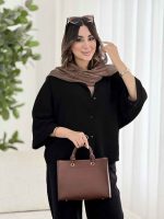 مانتو پانچ مانا کد 8123 - تصویر 6