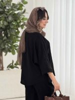 مانتو پانچ مانا کد 8123 - تصویر 5