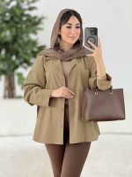 مانتو دو جیب سارینا کد 8112 - تصویر 15