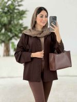 مانتو دو جیب سارینا کد 8112 - تصویر 17