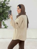 مانتو دو جیب سارینا کد 8112 - تصویر 5