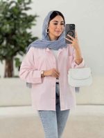 مانتو دو جیب سارینا کد 8112 - تصویر 3