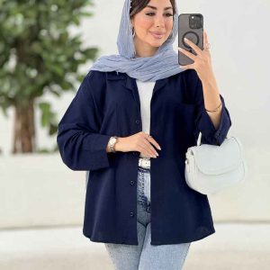 مانتو دو جیب سارینا کد 8112