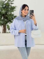 مانتو دو جیب سارینا کد 8112 - تصویر 18