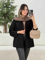مانتو دو جیب سارینا کد 8112 - تصویر 19