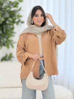 مانتو آستین بند ترمه کد 8122 - تصویر 17