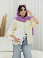 مانتو آستین پاکتی لیدیا کد 8127