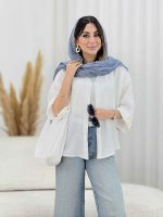 مانتو آستین پاکتی لیدیا کد 8127 - تصویر 12