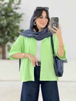 مانتو پانچ المیرا کد 8134 - تصویر 3