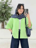 مانتو پانچ المیرا کد 8134 - تصویر 15