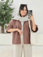 مانتو پانچ المیرا کد 8134 - تصویر 13
