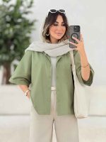 مانتو پانچ المیرا کد 8134 - تصویر 17