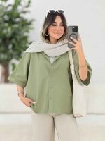 مانتو پانچ المیرا کد 8134 - تصویر 11