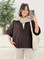 مانتو پانچ المیرا کد 8134 - تصویر 9