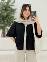 مانتو پانچ المیرا کد 8134 - تصویر 6