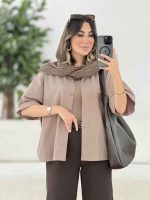 مانتو پانچ المیرا کد 8134 - تصویر 21