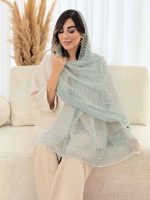 شال حریر نادیا کد 7943 - تصویر 2