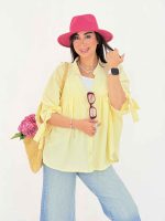 مانتو پانچ جلو چین دار کد 8148 - تصویر 15