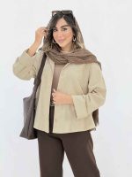 مانتو پشت پیله فریال کد 8058 - تصویر 12