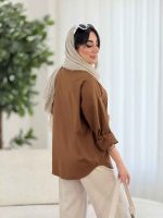 مانتو آستین پاگن نازلی کد 8036 - تصویر 18