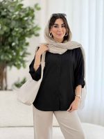 مانتو آستین پاگن نازلی کد 8036 - تصویر 6