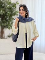 مانتو آستین پاگن نازلی کد 8036 - تصویر 13