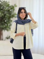 مانتو آستین پاگن نازلی کد 8036 - تصویر 5