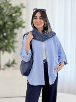 مانتو آستین پاگن نازلی کد 8036 - تصویر 17
