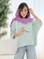 مانتو پانچ ملینا کد 8136 - تصویر 7